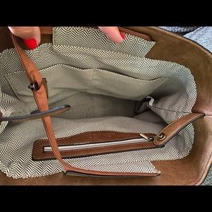 Vegan leather backpack